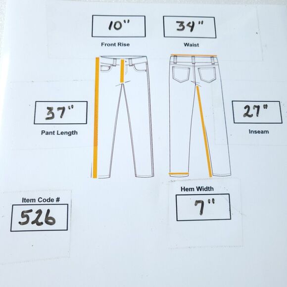 7 For All Mankind Casual Button Fly Medium Wash Jeans Womens Size 30 Blue - Picture 9 of 9